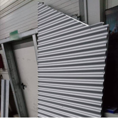 Профнастил оцинкованный с полимерным покрытием полиэстер С15 buildstor 0,4х1180мм RAL 9002 Светло-серый