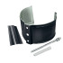 Крепление трубы под кирпич Grand Line Granite-double ф100мм RAL 7024
