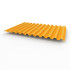 Профнастил оцинкованный с полимерным покрытием полиэстер С21 buildstor 0,35х1051мм RAL 2007 Люминесцентный ярко-оранжевый