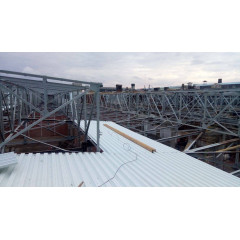 Профнастил оцинкованный с полимерным покрытием полиэстер Н75 buildstor 0,7х800мм RAL 1018 Цинково-жёлтый