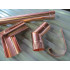 Колено водосточное медное ф100х400x400мм